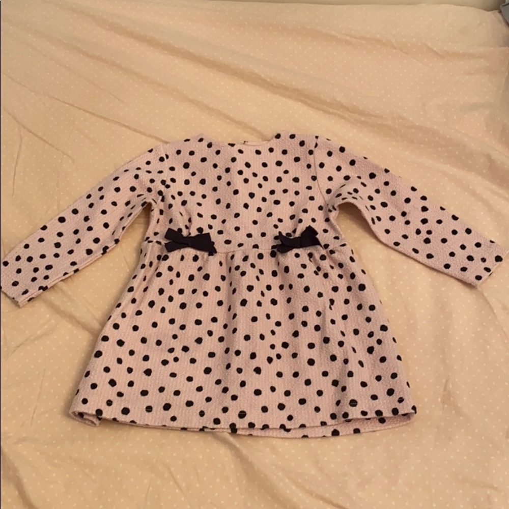 Zara baby polka dot dress size 12-18 months